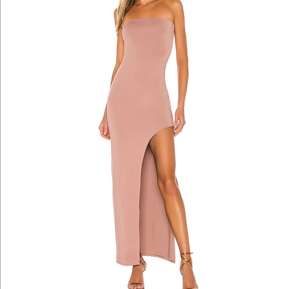 superdown tony slit maxi dress